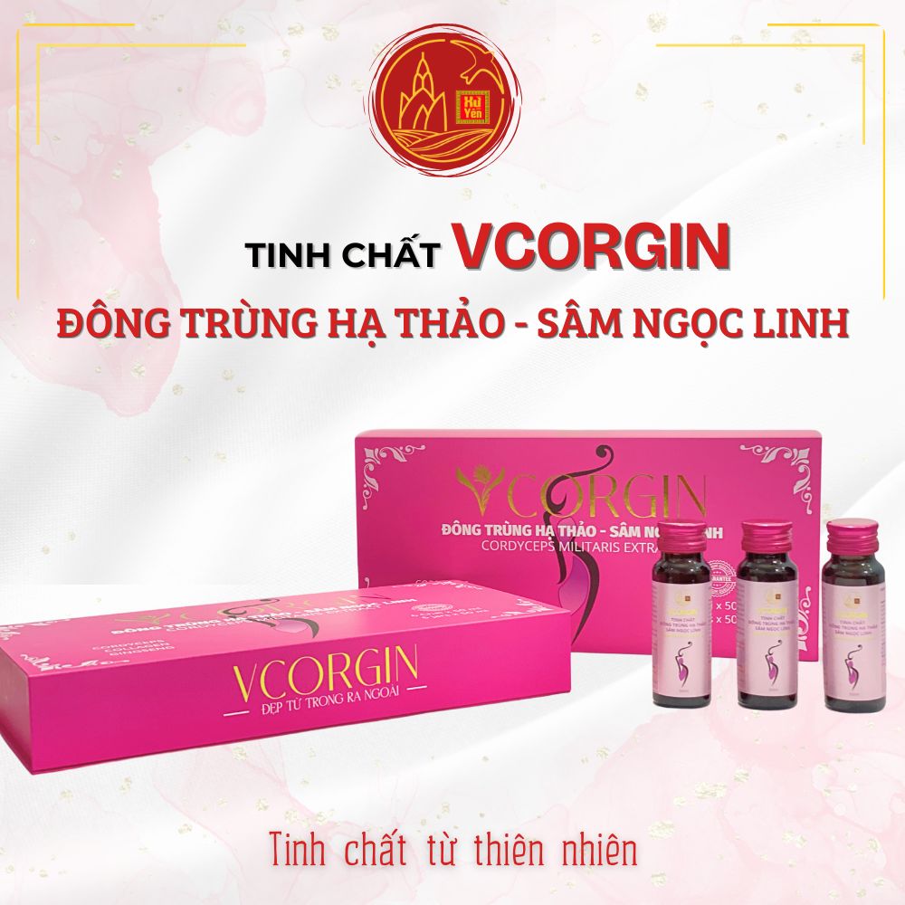 Tinh chất đông trùng hạ thảo, sâm ngọc linh VCORGIN là gì?